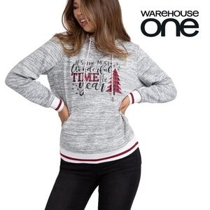 Warehouse One Cozy Hoodie Super Soft Fleece Kangaroo Kanga Pocket Sweater 4XL